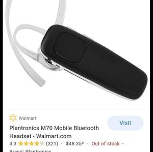 Plantronics Bluetooth Headset